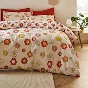 sassy b groovy floral double duvet set