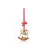 sparkle rocking horse decoration