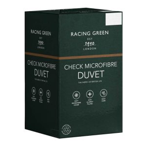 racing green 13.5 tog duvet