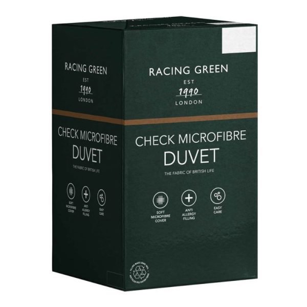 racing green 13.5 tog duvet