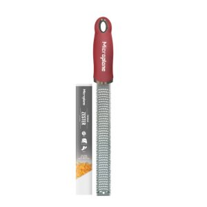 microplane premium zester pomegranate red