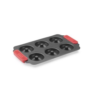 lekue non stick 6 doughnuts mould 31x18x3cm