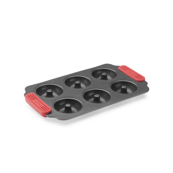 lekue non stick 6 doughnuts mould 31x18x3cm