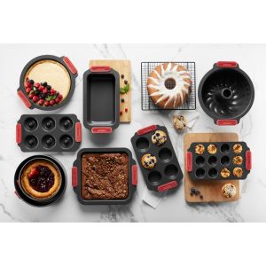 lekue non stick 6 doughnuts mould 31x18x3cm
