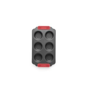 lekue non stick 6 muffins mould 31x18x3.7cm