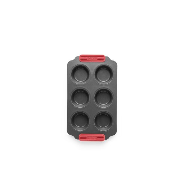 lekue non stick 6 muffins mould 31x18x3.7cm