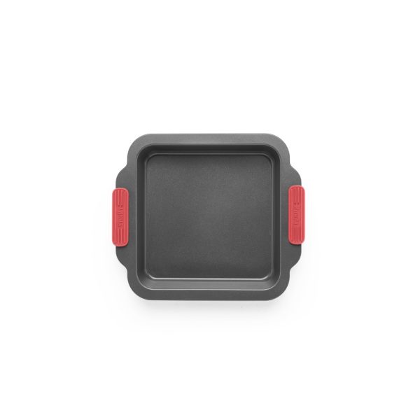 lekue non stick square cake tin 30.8x26.7x5.2cm