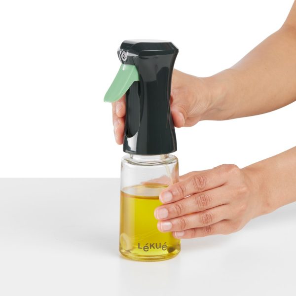 lekue oil sprayer grey