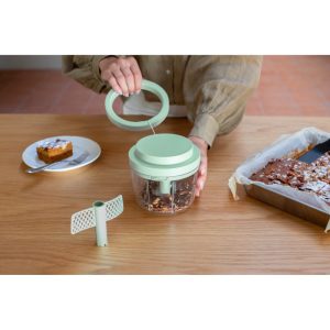brabantia tasty manual food chopper jade green