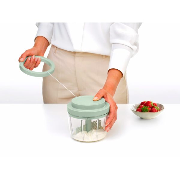 brabantia tasty manual food chopper jade green