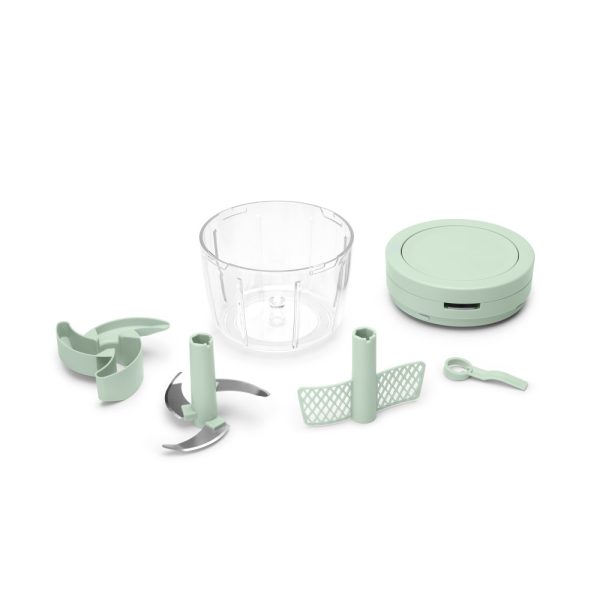 brabantia tasty manual food chopper jade green