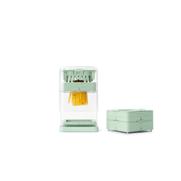 brabantia tasty potato cutter jade green