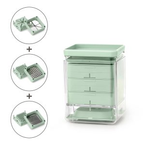 brabantia tasty potato cutter jade green