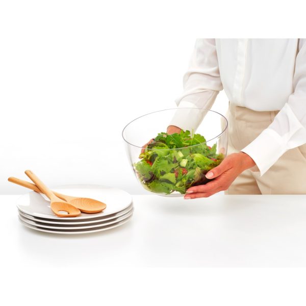 brabantia tasty salad spinner jade green