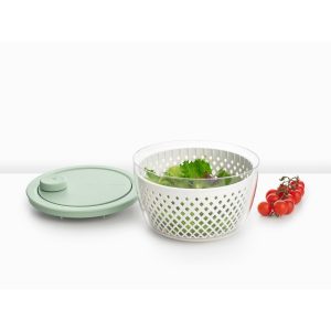 brabantia tasty salad spinner jade green
