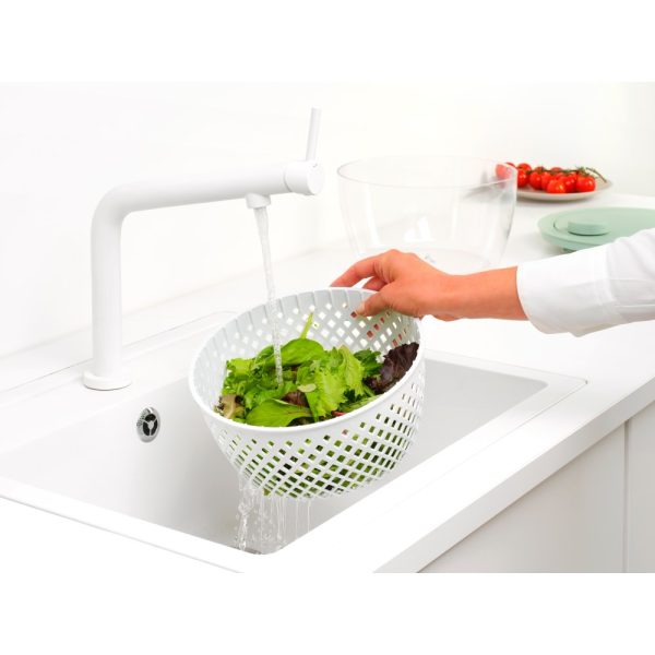 brabantia tasty salad spinner jade green