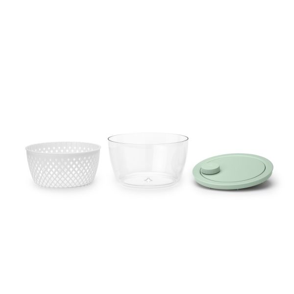 brabantia tasty salad spinner jade green