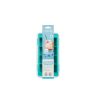 lekue xl square ice cube tray turquoise