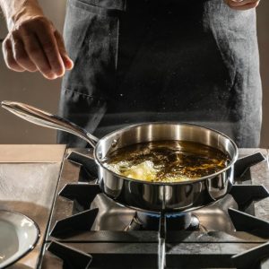 ibili stainless steel triply saute pan 28cm