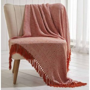 ascot navy throw 180x250cm