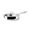 ibili stainless steel triply saute pan 28cm