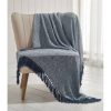 ascot navy throw 180x250cm