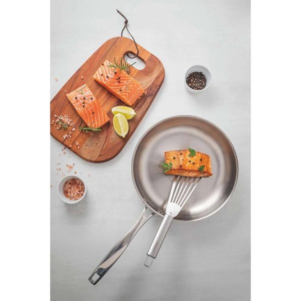 tramontina stainless steel tri ply frying pan 30cm