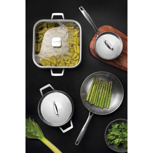 tramontina stainless steel tri ply frying pan 30cm