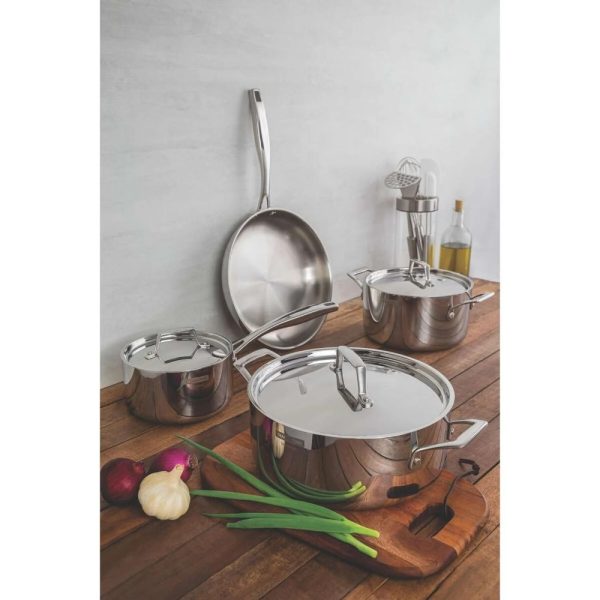 tramontina stainless steel tri ply frying pan 30cm