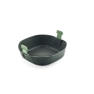 lekue air fryer basket extra large grey