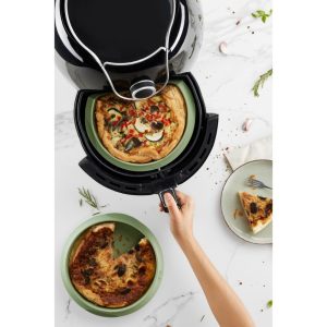 lekue air fryer mould green 20cm