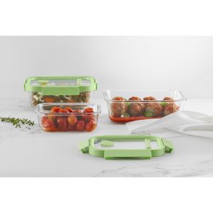lekue glass container rectangular 1520ml