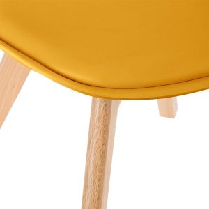 baya yellow dining chair