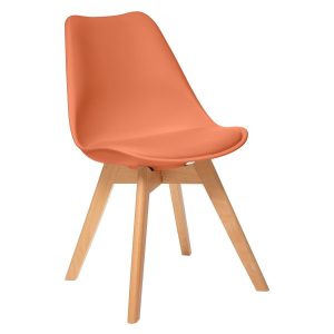 baya terracotta dining chair