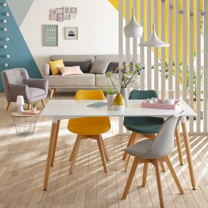 baya terracotta dining chair