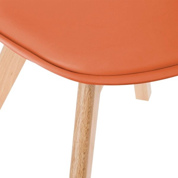 baya terracotta dining chair