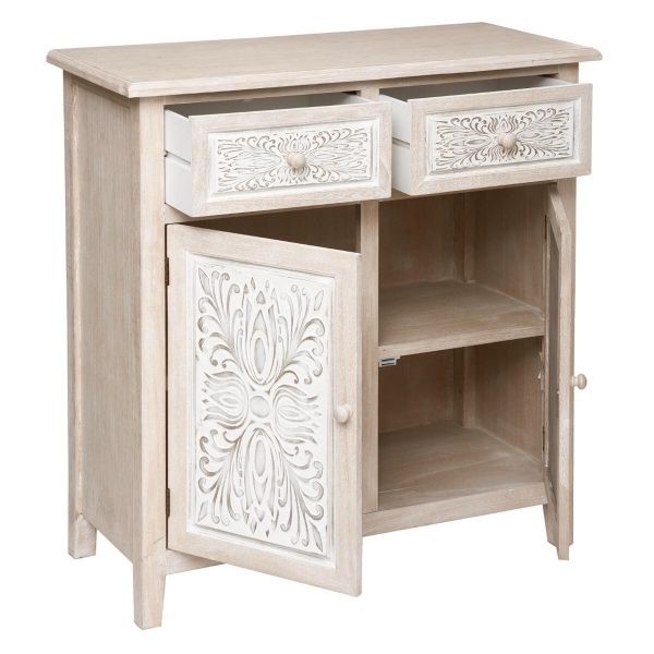 antique white side board