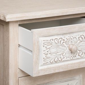 antique white side board