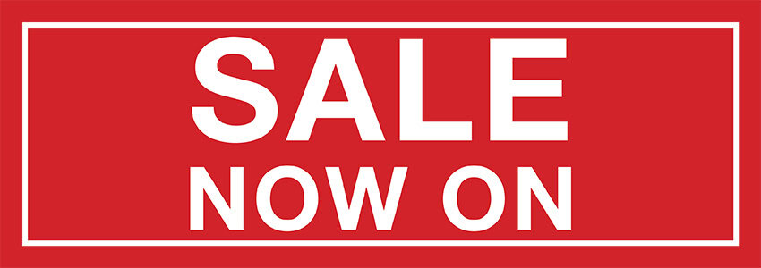 sale now on