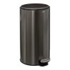 delta black graphite 30l soft close pedal bin