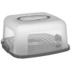 square cake storage box 34x34x33cm