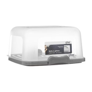 square cake storage box 34x34x33cm