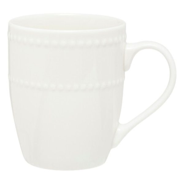 perle porcelain mug