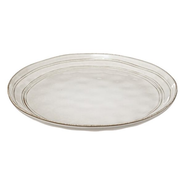 12pc grey pottery tableware set