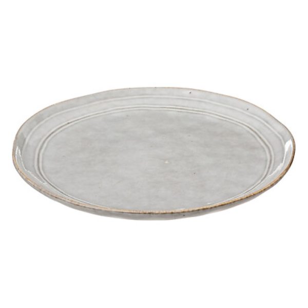 12pc grey pottery tableware set