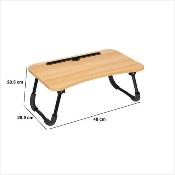 foldable wood desk tray 48x30cm