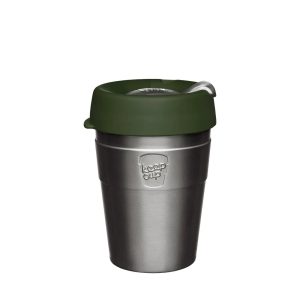 keepcup thermal coffe cup pine green 12oz
