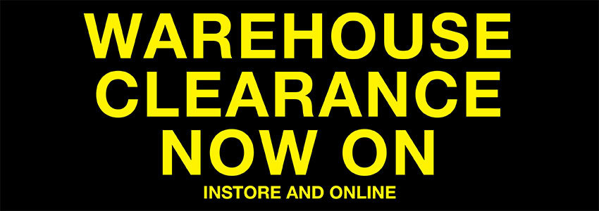 warehouse clearance