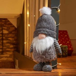 bobble gonk standing grey h40cm