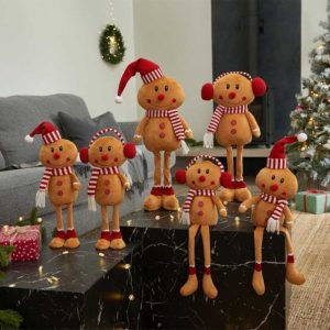 Gingerbread Girl Dangly Legs 21cm